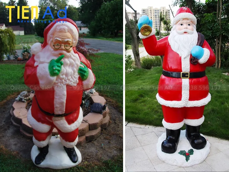 Mẫu mô hình trang trí Noel bằng composite - 2