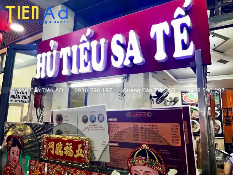 Mẫu thiết kế bảng hiệu hủ tiếu - 3