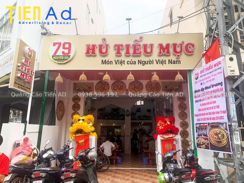 Mẫu thiết kế bảng hiệu hủ tiếu - 8
