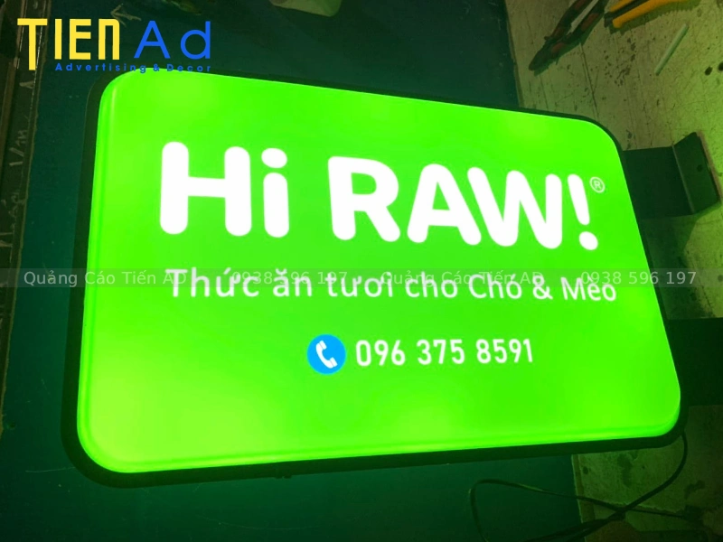 Mẹo giúp hộp đèn mica luôn sáng đẹp 3-5 năm