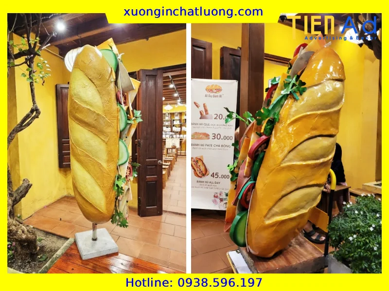 Mô Hình Bánh Mì Composite Theo Yêu Cầu Tại TP.HCM