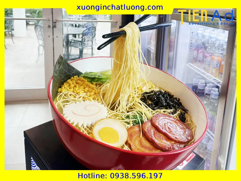 Mô Hình Tô Mì Bằng Composite Theo Yêu Cầu Tại TP.HCM