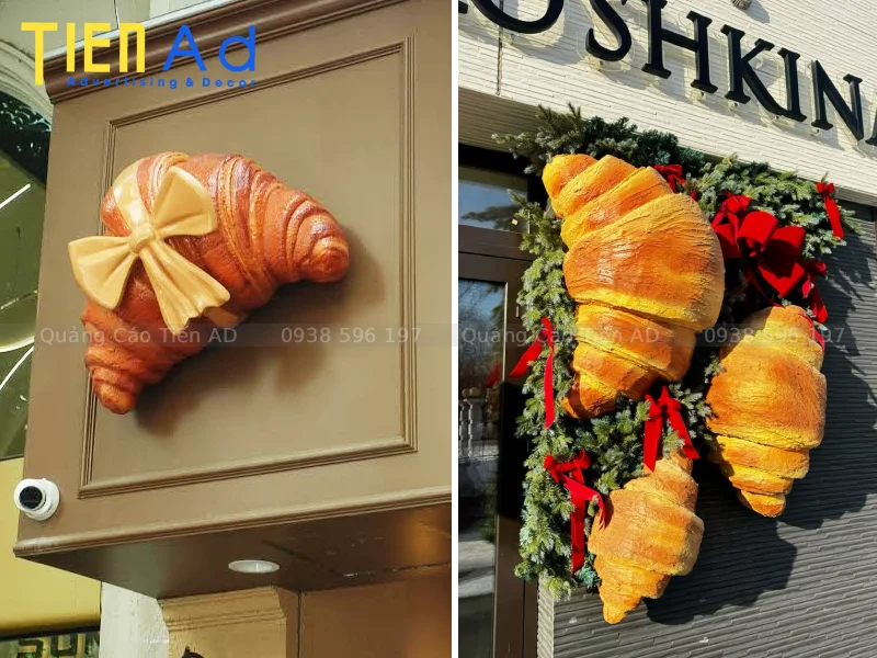 Mô hình bánh sừng bò composite khổng lồ phù hợp với những mô hình kinh doanh nào
