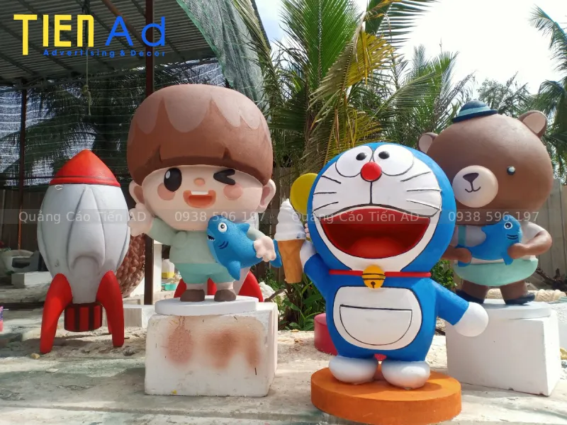 Mô hình composite nhân vật hoạt hình - 4
