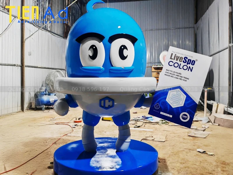Mô hình mascot composite thương hiệu - 2