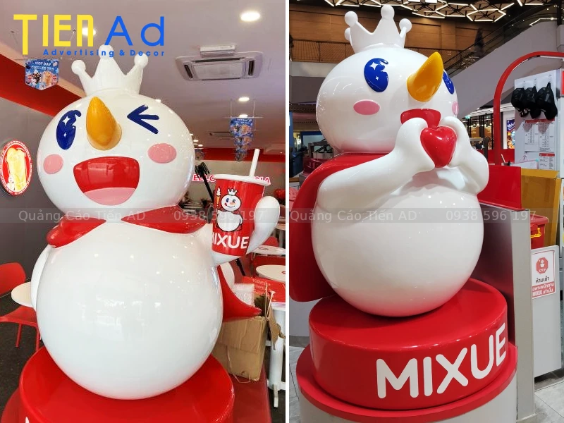 Mô hình mascot composite thương hiệu - 3