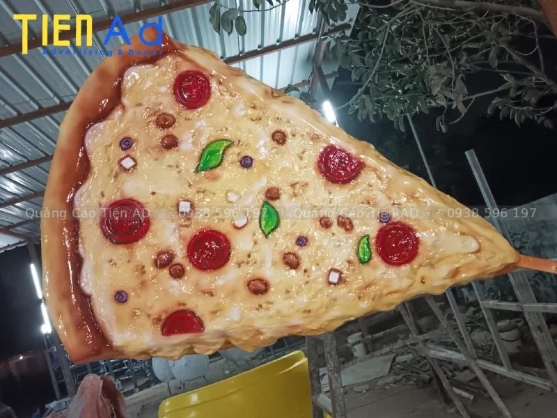 Mô hình pizza bằng composite