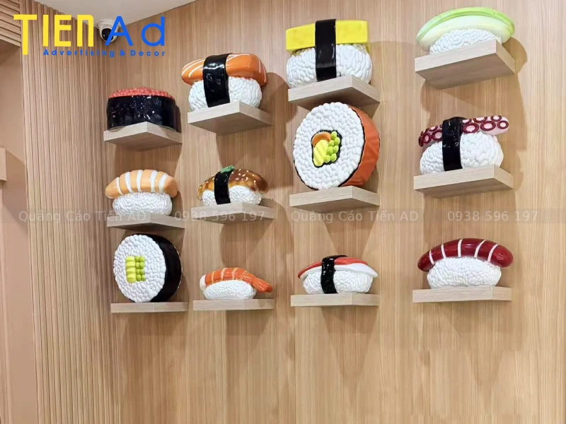 Mô hình sushi bằng composite là gì