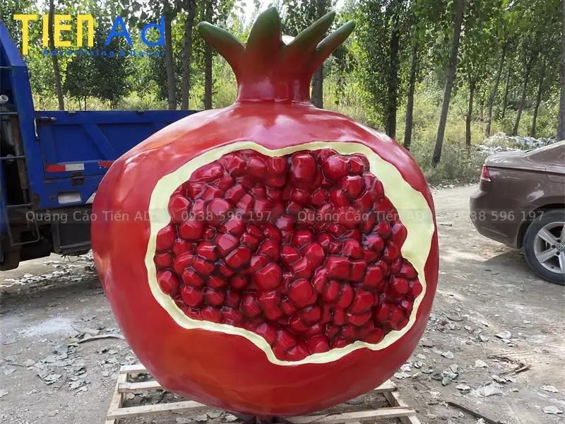 Mô hình trái lựu composite