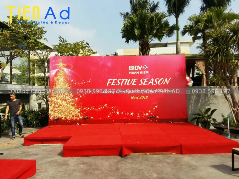 Một số mẫu backdrop ấn tượng thu hút mọi ánh nhìn