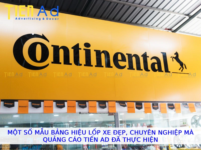 Một số mẫu bảng hiệu lốp xe đẹp chuyên nghiệp mà Quảng Cáo Tiến AD đã thực hiện