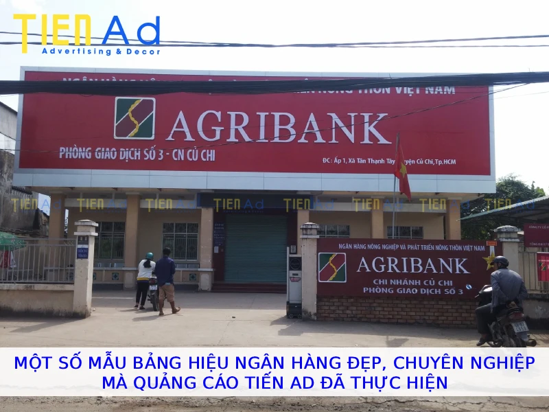 Một số mẫu bảng hiệu ngân hàng đẹp chuyên nghiệp mà Quảng Cáo Tiến AD đã thực hiện