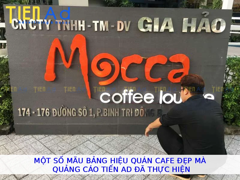 Một số mẫu bảng hiệu quán cafe đẹp mà Quảng Cáo Tiến AD đã thực hiện