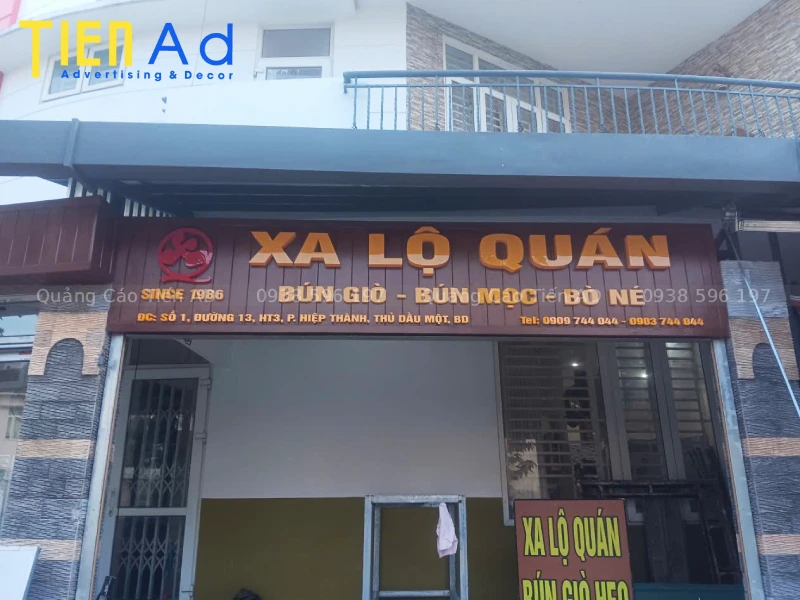 Những câu hỏi cần đặt ra trước khi làm bảng hiệu Bình Dương