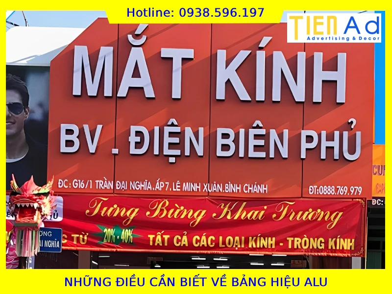 Những điều cần biết về bảng hiệu alu