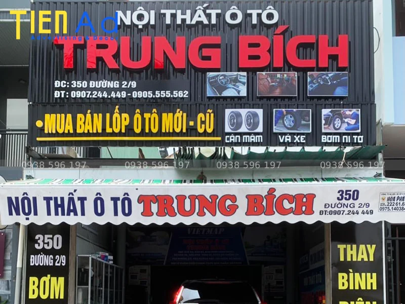 Những điều cần xem xét trước khi làm bảng hiệu nội thất