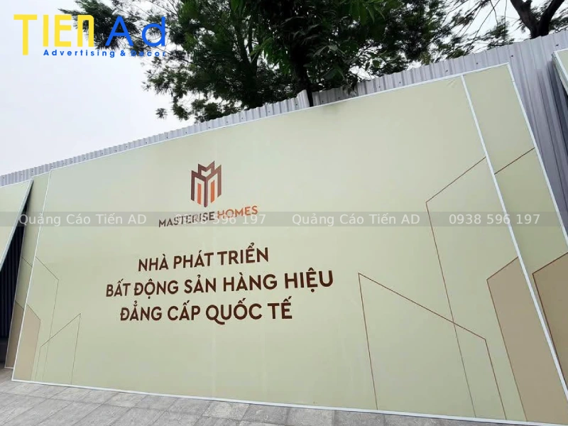 Những lỗi thường gặp khi thay bạt billboard quảng cáo bất động sản và cách hạn chế