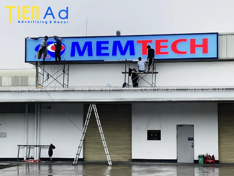 Những lỗi thường gặp khi thi công chữ nổi cho nhà máy, nhà xưởng và cách khắc phục
