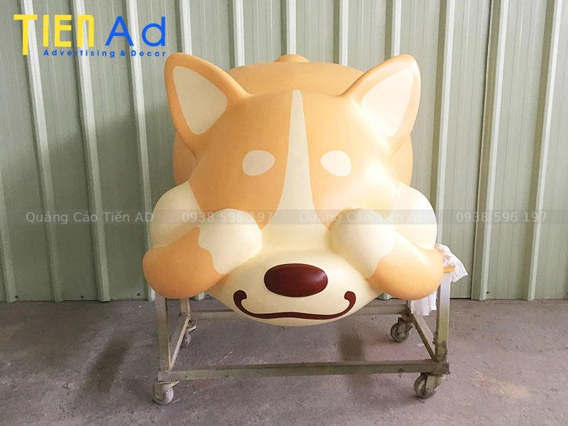 Những lưu ý khi đặt gia công mô hình con chó composite theo yêu cầu