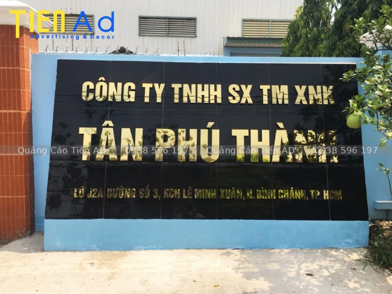 Những lưu ý khi đặt làm bảng hiệu nhà xưởng, nhà máy, khu công nghiệp