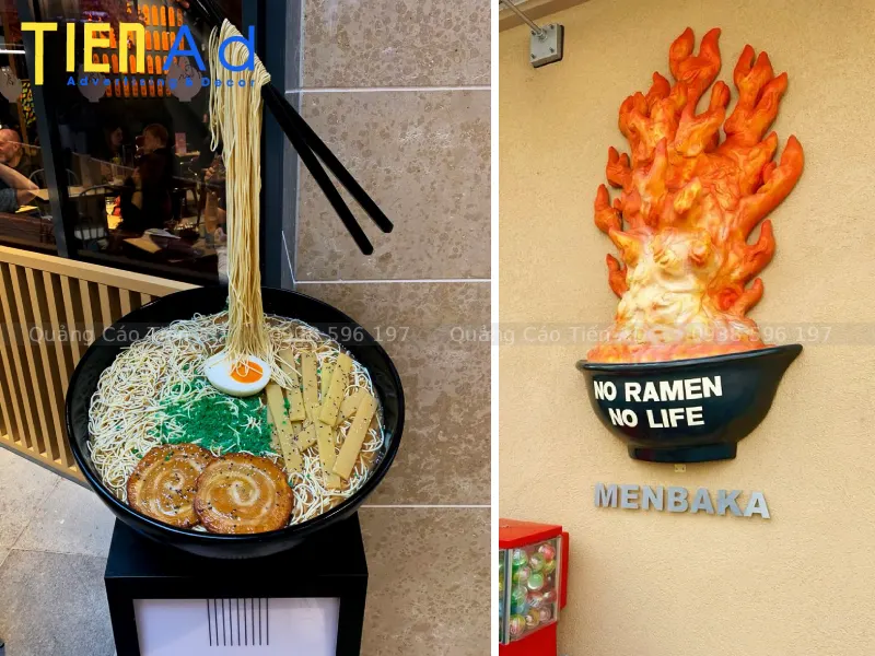 Những lưu ý khi đặt làm mô hình tô mì bằng composite