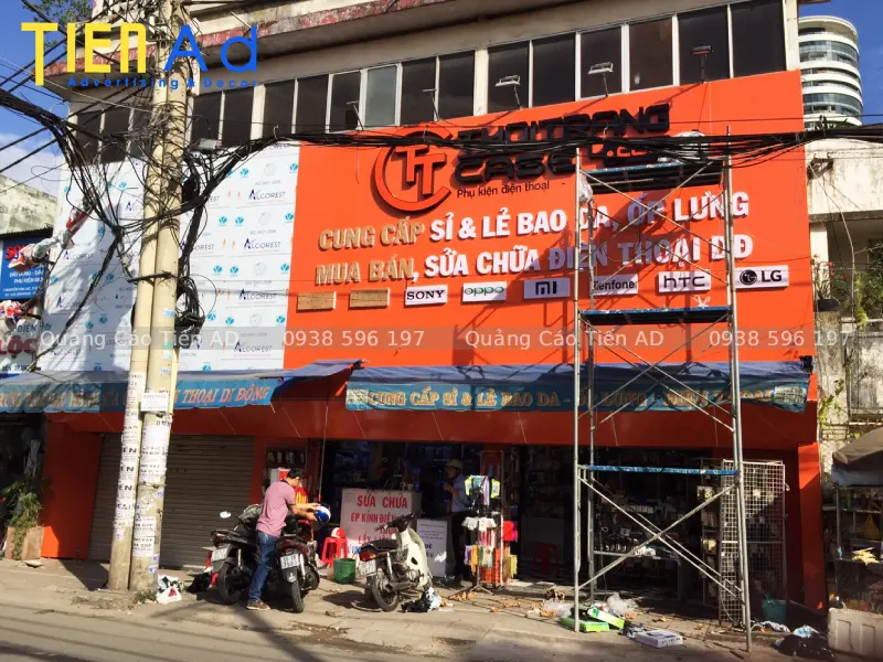 Những lưu ý khi sửa bảng hiệu