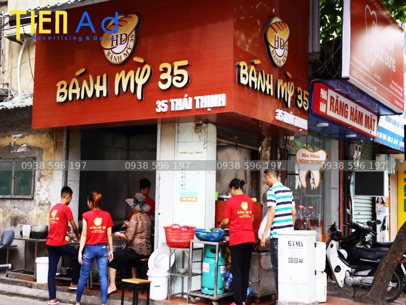 Những lưu ý không nên bỏ qua khi làm bảng hiệu bánh mì