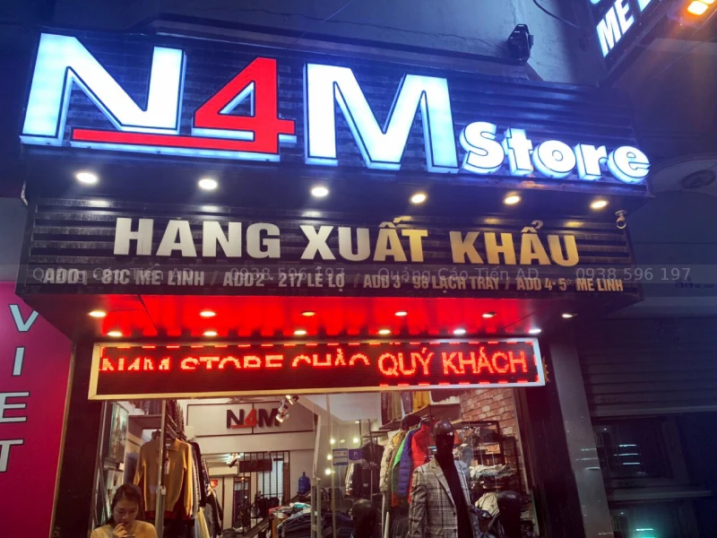 Những mẫu bảng hiệu thiết kế độc đáo tại huyện Hóc Môn