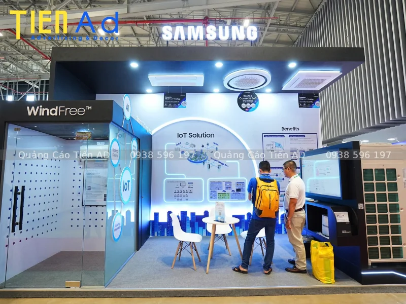 Những mẫu booth được ưa chuộng cho sự kiện và triển lãm