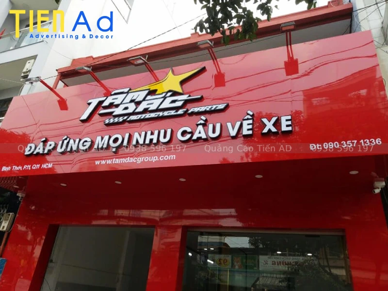 Những mẫu làm bảng hiệu quảng cáo Quận 11 đẹp