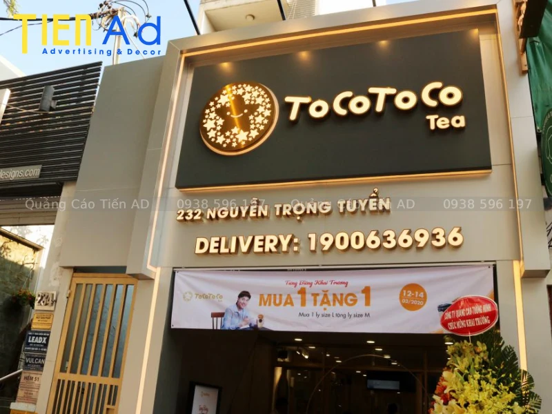 Những ưu điểm nổi bật khi làm bảng hiệu quảng cáo Quận Tân Bình