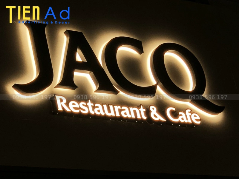 Những yếu tố ảnh hưởng đến giá gia công chữ nổi inox