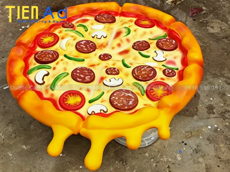 Những yếu tố ảnh hưởng đến giá mô hình pizza bằng composite