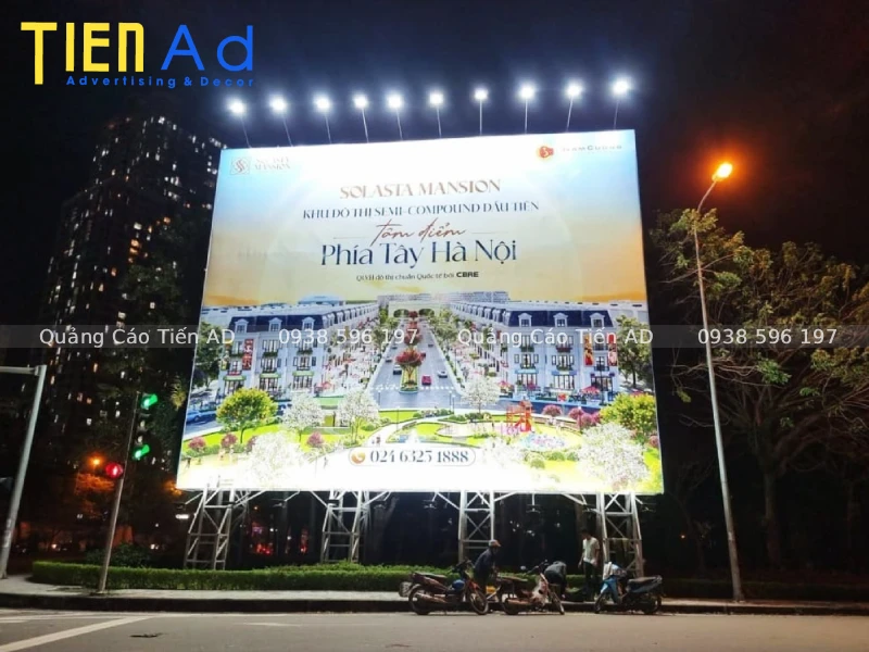 Phân loại các hình thức pano quảng cáo dự án bất động sản phổ biến