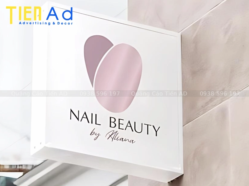Quảng Cáo Tiến AD - Đơn vị thi công hộp đèn nail chuyên nghiệp tại TP.HCM