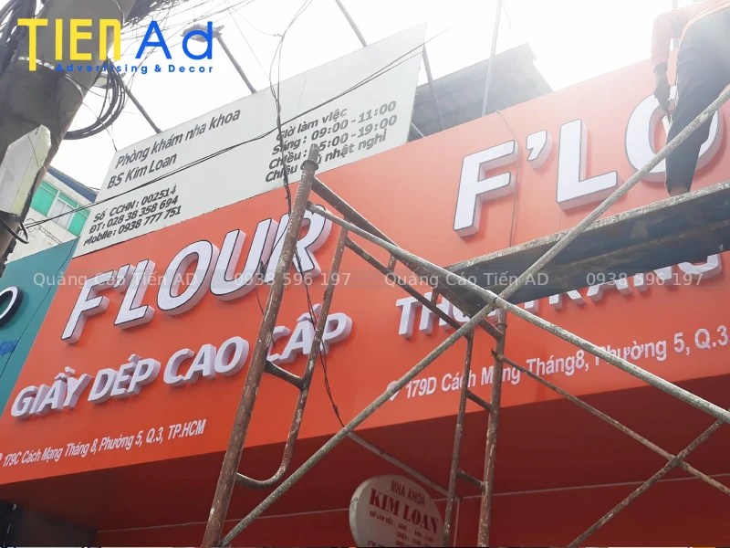 Quảng Cáo Tiến AD chuyên làm bảng hiệu quảng cáo Quận 3 trọn gói giá rẻ tại TP.HCM