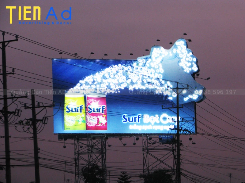 Quảng Cáo Tiến AD chuyên làm biển quảng cáo ngoài trời giá rẻ tại TP.HCM