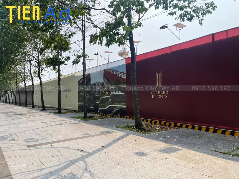 Quảng Cáo Tiến AD chuyên thi công hàng rào dự án hàng rào công trình trọn gói giá rẻ