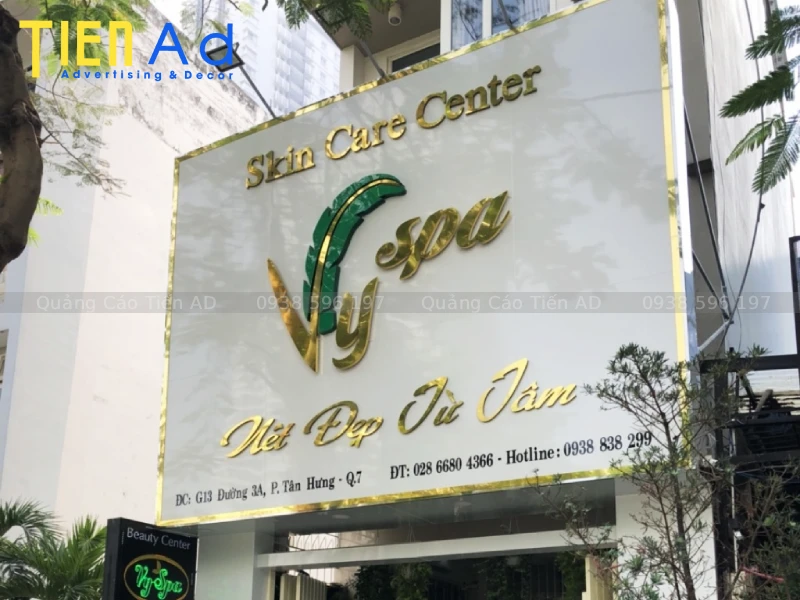 Quảng Cáo Tiến AD là đơn vị uy tín chuyên nhận làm bảng hiệu Quận 7 theo yêu cầu