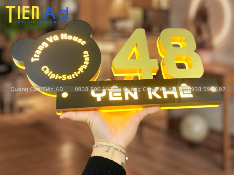 Quy định của pháp luật về việc gắn và làm bảng hiệu số nhà
