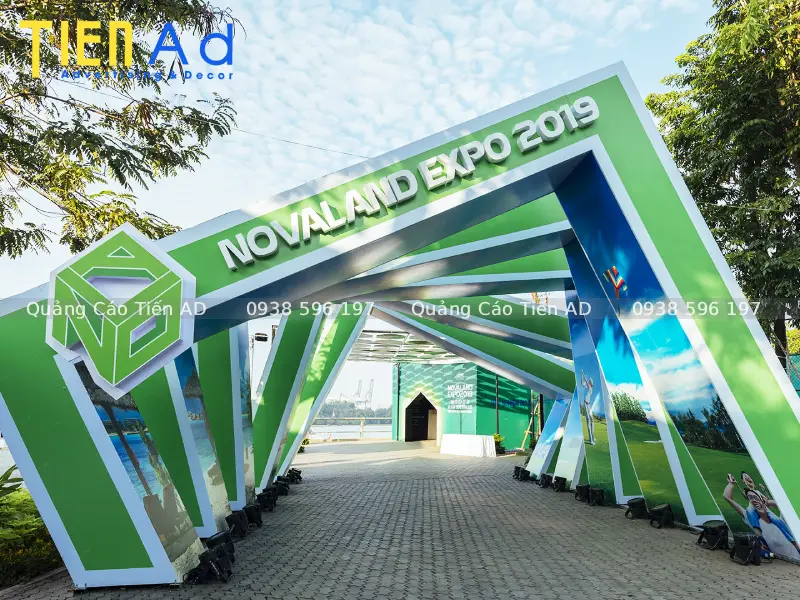 Quy trình 6 bước thiết kế và thi công booth bất động sản trọn gói tại Tiến AD
