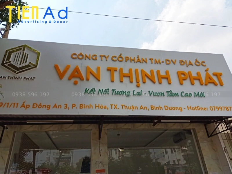 Quy trình gia công và lắp đặt chữ nổi mica