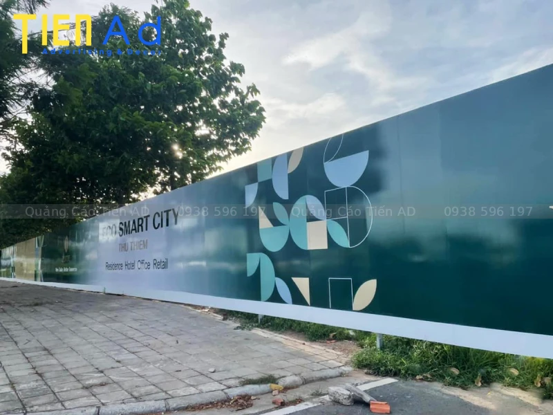 Quy trình thi công hoarding dự án Lotte Eco Smart City Thủ Thiêm