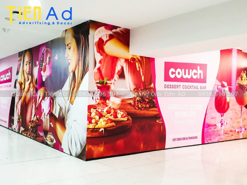 Quy trình thi công hoarding trong tòa nhà, TTTM
