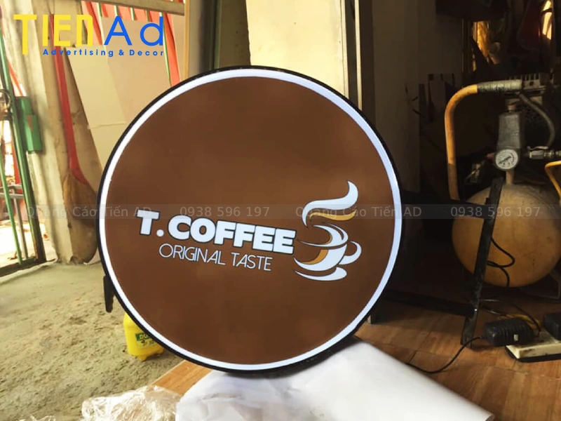 Sai lầm cần tránh khi làm hộp đèn quán cafe và cách khắc phục