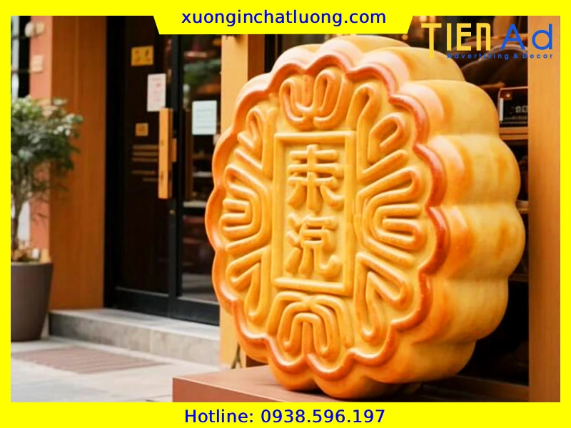Sản Xuất Mô Hình Bánh Trung Thu Composite Theo Yêu Cầu