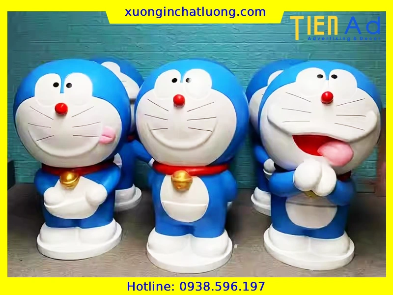 Sản Xuất Mô Hình Doraemon Composite Theo Yêu Cầu