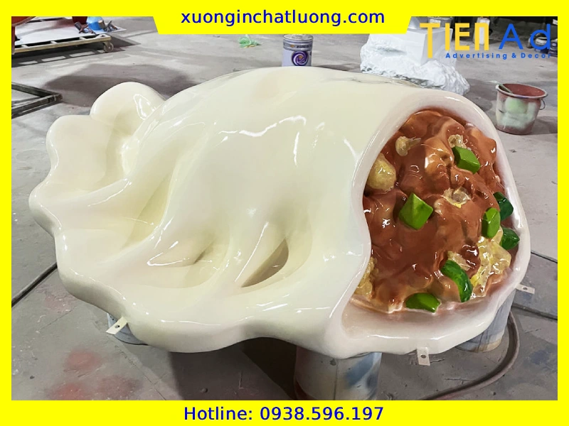 Sản Xuất Mô Hình Há Cảo Bằng Composite Theo Yêu Cầu
