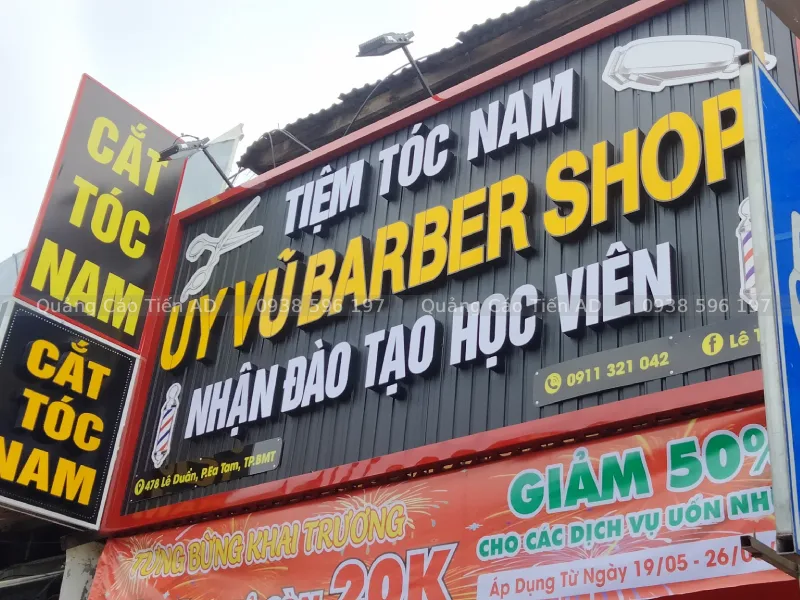 Sự khác biệt giữa các đơn vị làm bảng hiệu Hóc Môn hiện nay trên thị trường