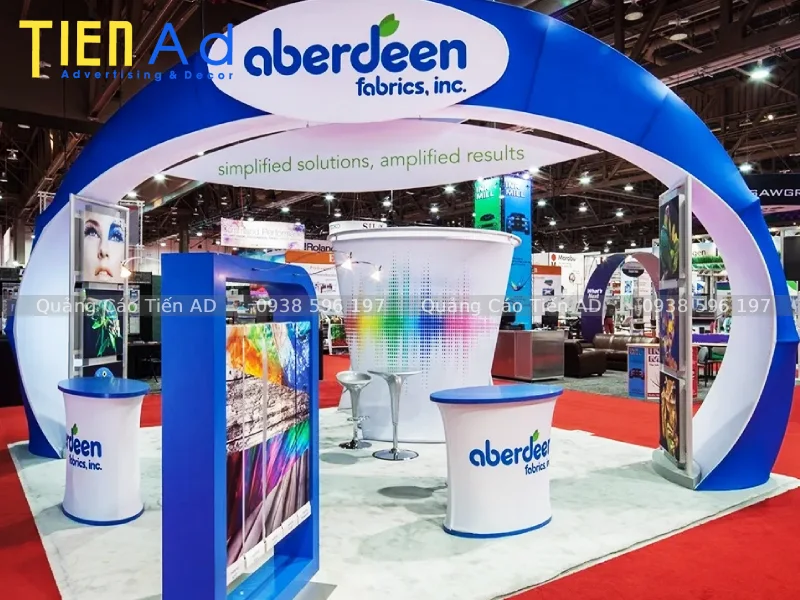 Sự khác biệt giữa thi công booth sự kiện, booth triển lãm và booth bán hàng